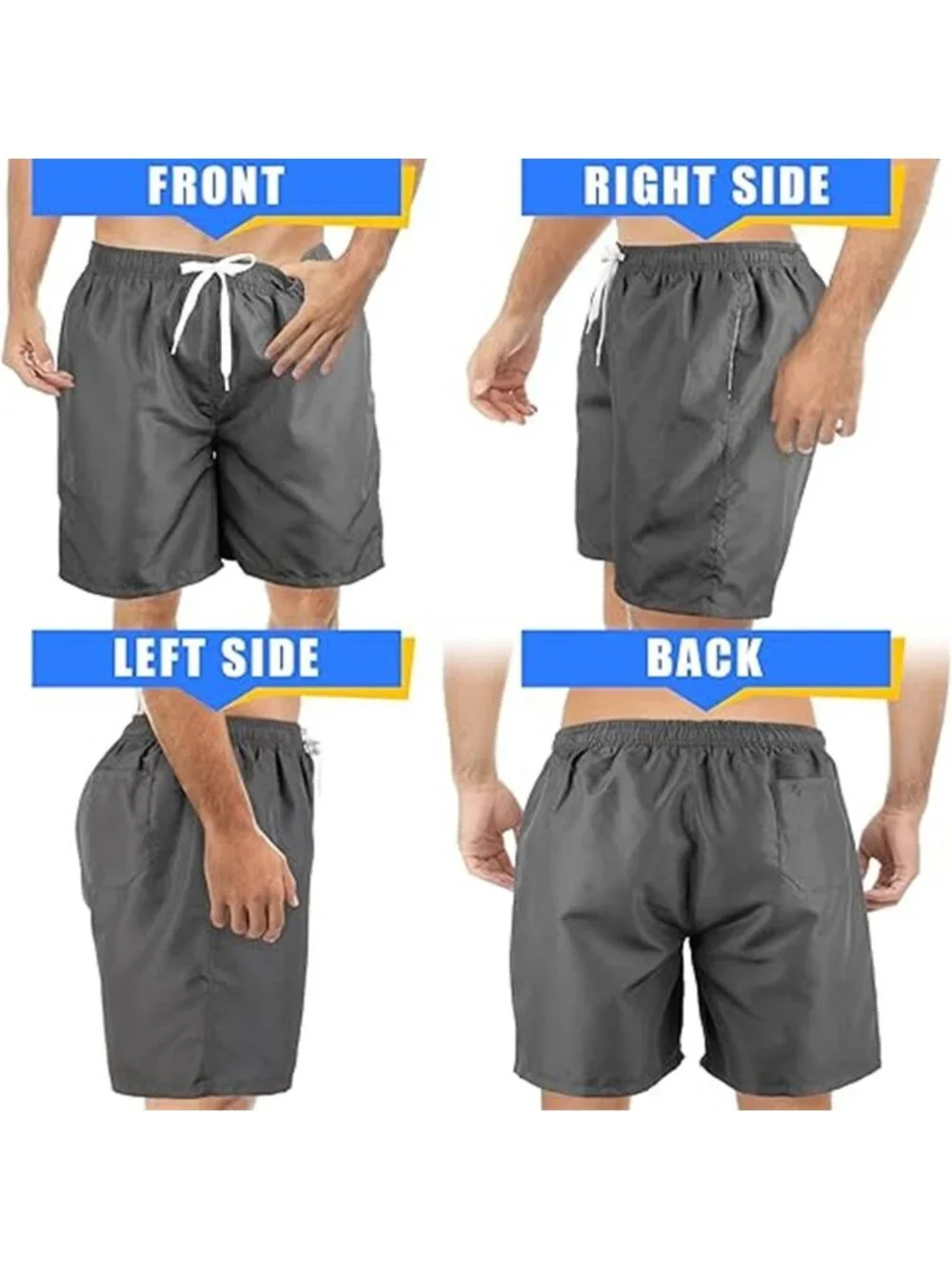 Men's Swim Trunks Shorts Quick Dry 5